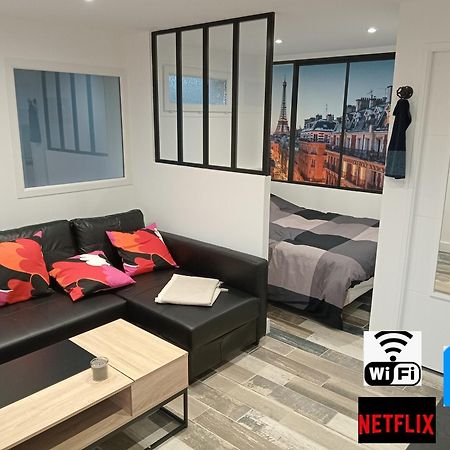 Studio Neuf Joliment Decore A 5 Min De L'Aeroport Athis Mons Bagian luar foto